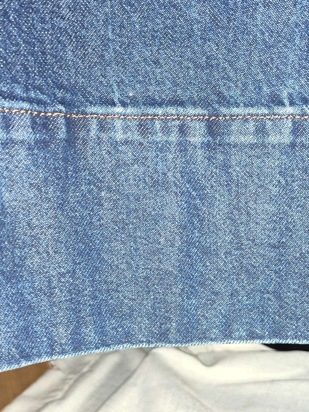 Express Wide Leg Ankle High Rise Jeans - Picture 5 of 5